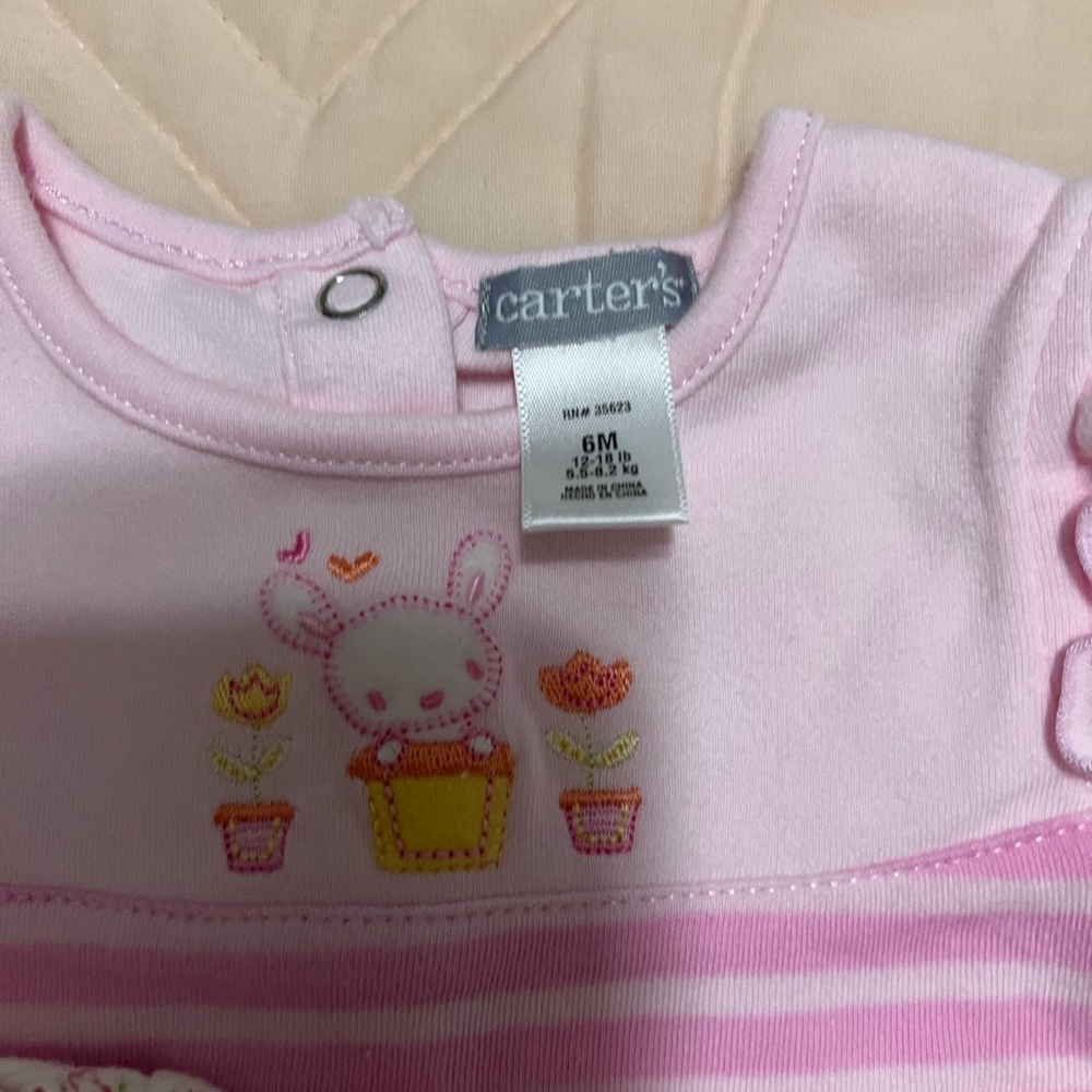 9 pcs variety of baby girl clothes